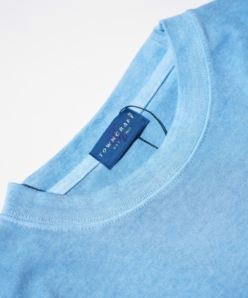 TOWNCRAFT（タウンクラフト）の「TOWN CRAFT タウンクラフト / VINTAGE 9OZ LS TEE ヴィンテージ加工 ピグメント（Tシャツ/カットソー・メンズ・グレー/ターコイズブルー/ブラック/パープル/グリーン/ピンク・LARGE/X-LARGE/MEDIUM）」の22枚目の写真