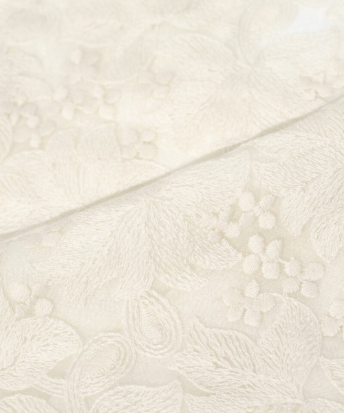 flower(フラワー)の「ボタニカルレースビスチェ(キャミソール・レディース・ミント/アイボリー・FREE)」の11枚目の写真