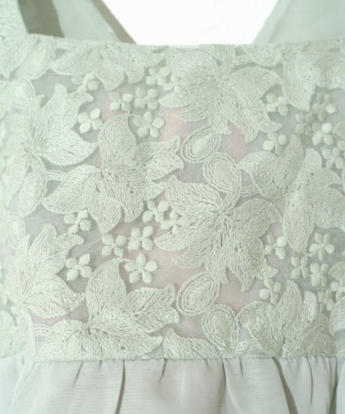 flower(フラワー)の「ボタニカルレースビスチェ(キャミソール・レディース・ミント/アイボリー・FREE)」の22枚目の写真