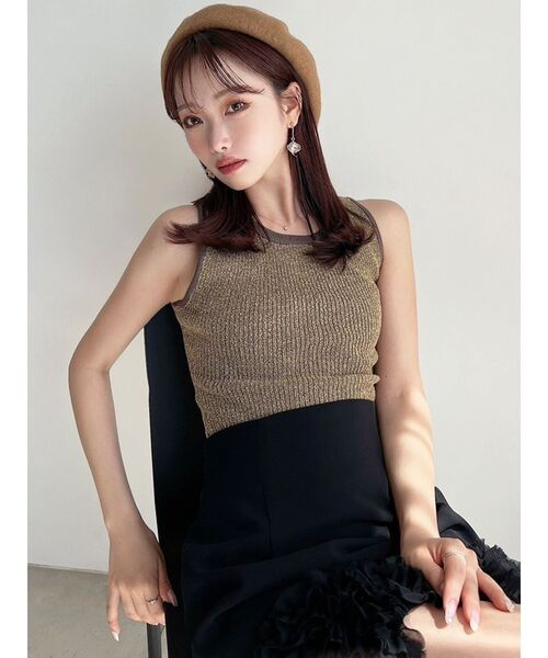 RESEXXY（リゼクシー）の「ベーシックベレー帽（ハンチング/ベレー帽・レディース・グレー/ブラック/ブラウン・FREE）」の6枚目の写真