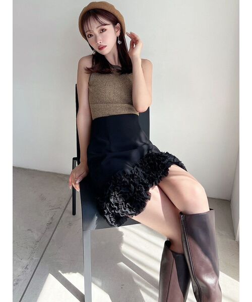 RESEXXY（リゼクシー）の「ベーシックベレー帽（ハンチング/ベレー帽・レディース・グレー/ブラック/ブラウン・FREE）」の7枚目の写真