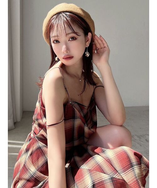 RESEXXY（リゼクシー）の「ベーシックベレー帽（ハンチング/ベレー帽・レディース・グレー/ブラック/ブラウン・FREE）」の9枚目の写真