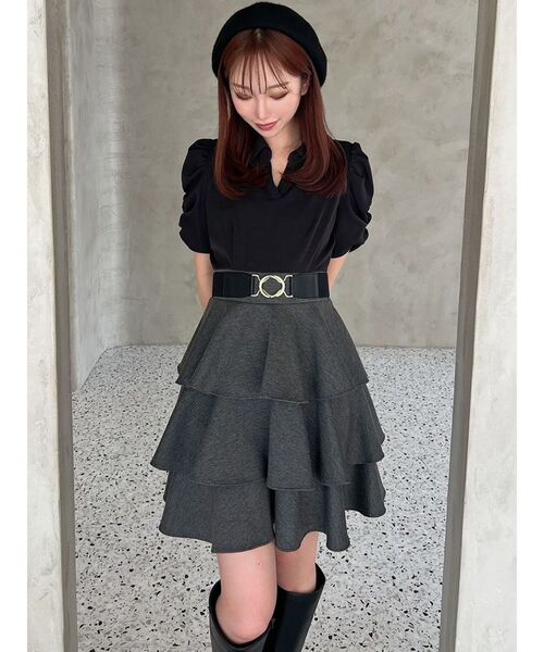 RESEXXY（リゼクシー）の「ベーシックベレー帽（ハンチング/ベレー帽・レディース・グレー/ブラック/ブラウン・FREE）」の20枚目の写真