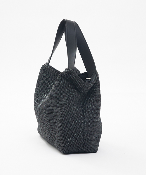 collex（コレックス）の「2WAYペーパーライクバッグ（ショルダーバッグ・レディース・ベージュ/ブラック・フリー）」の22枚目の写真