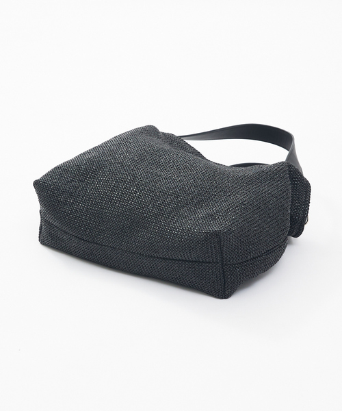 collex（コレックス）の「2WAYペーパーライクバッグ（ショルダーバッグ・レディース・ベージュ/ブラック・フリー）」の21枚目の写真