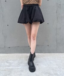 [mline]レースレイヤード バルーンスカパン