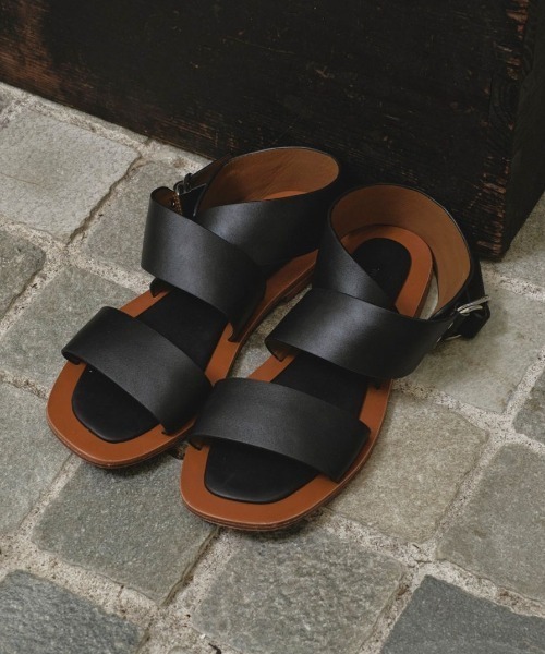 TODAYFUL（トゥデイフル）の「TODAYFUL Flat Belt Sandals 12511006（サンダル・レディース・ブラック・36/37/38）」の5枚目の写真