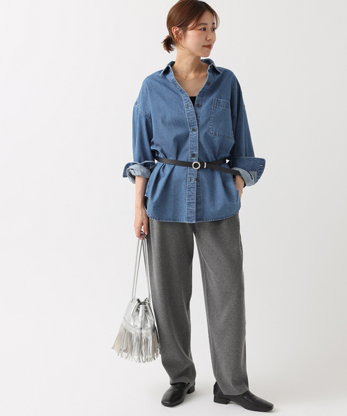 DENIMオーバーサイズシャツ（シャツ/ブラウス）｜JOURNAL STANDARD