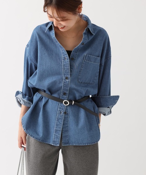 【新品】journalstandardrelume✳︎25ss✳︎デニムビッグシャツ ジャーナルスタンダード レリューム JOURNAL STANDARD relume