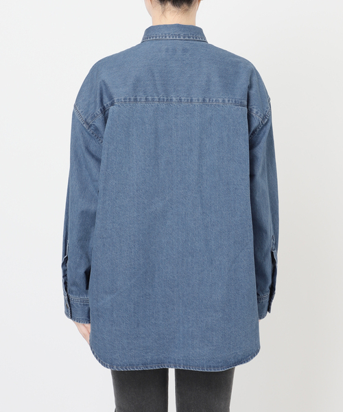 25AW新作］DENIMオーバーサイズシャツ（シャツ/ブラウス）｜JOURNAL