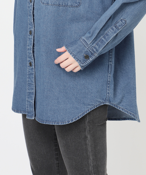 セール】DENIMオーバーサイズシャツ（シャツ/ブラウス）｜JOURNAL