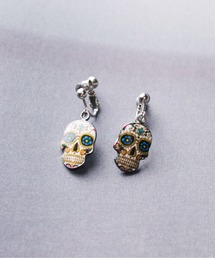 IO（イオ）（イオ）の「◆スカルモチーフ　イヤリング(両耳用)（イヤリング）」