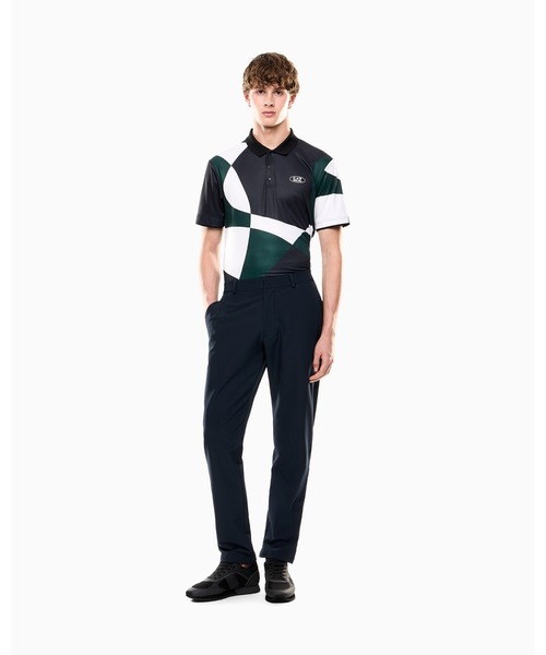 EMPORIO ARMANI EA7(エンポリオアルマーニイーエーセブン)の「【エンポリオ アルマーニ EA7】Golf Pro ポロシャツ VENTUS7テクニカルファブリック プリント(ポロシャツ・メンズ・ネイビー系・LARGE/MEDIUM/SMALL/X-LARGE/X-SMALL)」の5枚目の写真