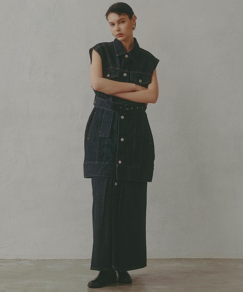 GISELe 10月号掲載】atelier SOMETHING JACKET DETAIL SKIRT