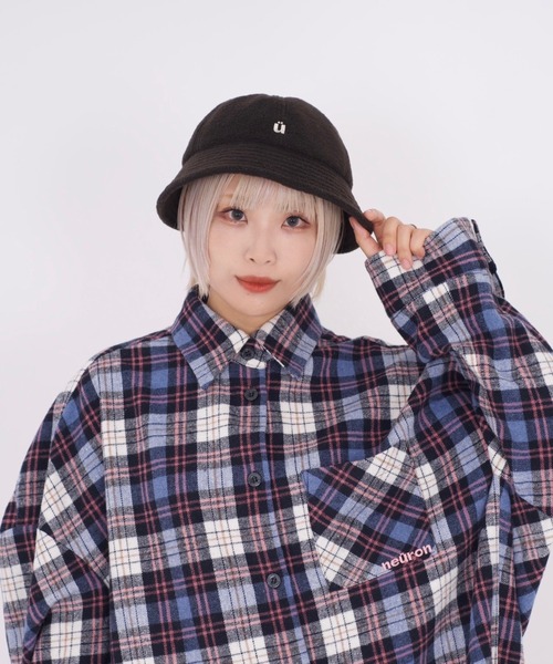 L.H.P(エルエイチピー)の「neuron/ニュウロン/フリースハット(ハット・レディース・ブラック/ベージュ/カーキ・F)」の2枚目の写真