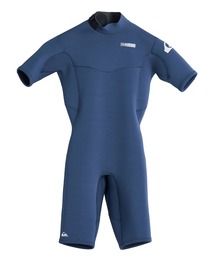 Quiksilver（クイックシルバー）の「BOY EVERYDAY SESSION /クイックシルバーキッズ半袖スプリングウェットスーツ（水着）（水着・キッズ）」
