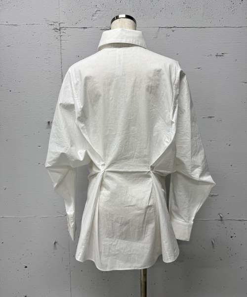 PROVOKE (プロヴォーク)の「TYPEWRITER DESIGN SHIRT(シャツ/ブラウス・レディース・オフホワイト・FREE)」の6枚目の写真