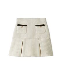 LILY BROWN | ツイードタックミニスカート(スカート)