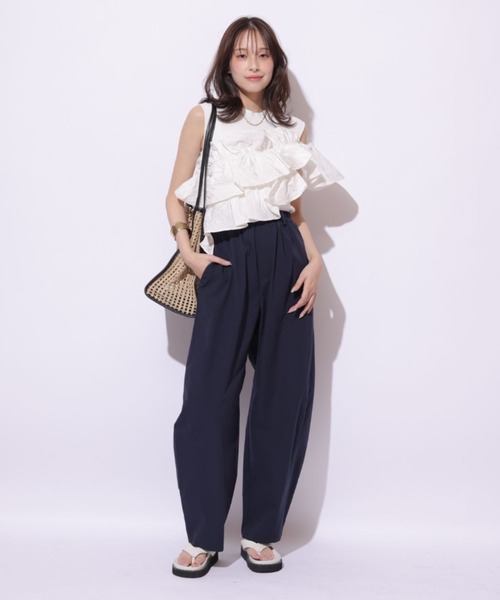 Mystrada（マイストラーダ）の「撥水タフタカーブパンツ（その他パンツ