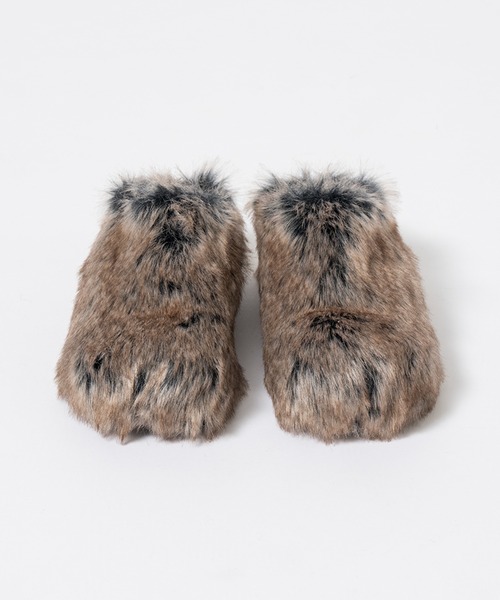 PRANK PROJECT（プランクプロジェクト）の「ファーサボ / Fur Sabo（その他シューズ・レディース・ブラウン/ブラック・37/38）」の3枚目の写真