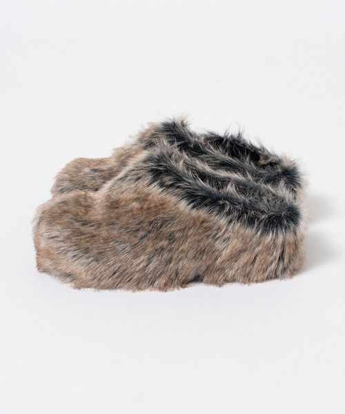 PRANK PROJECT（プランクプロジェクト）の「ファーサボ / Fur Sabo（その他シューズ・レディース・ブラウン/ブラック・37/38）」の4枚目の写真