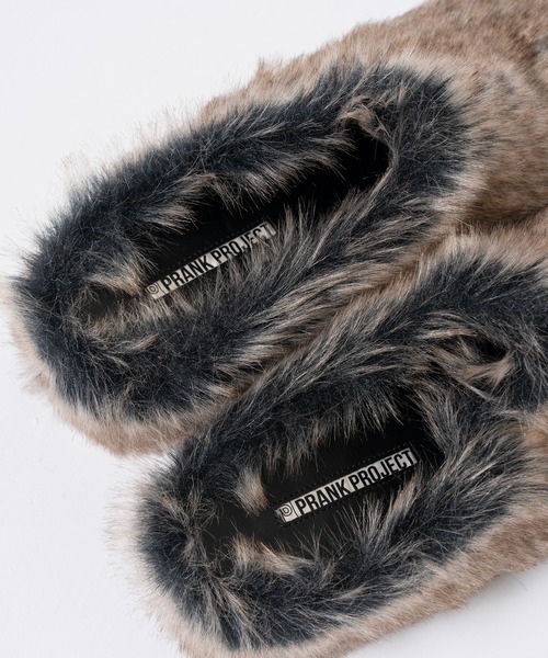 PRANK PROJECT（プランクプロジェクト）の「ファーサボ / Fur Sabo（その他シューズ・レディース・ブラウン/ブラック・37/38）」の6枚目の写真