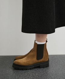 ADAM ET ROPE' ブーツ　ベージュ ADAM ET ROPE' 「ADAM ROPE'」 ショートブーツ 38 ベージュ