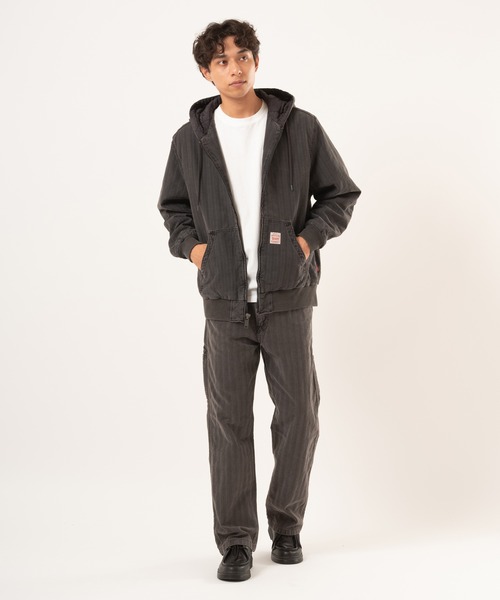Levi's（リーバイス）の「Levi's/リーバイス WORKWEAR POTRERO デニム フーディー（パーカー・メンズ・ブラック・S/M/L/XL）」の13枚目の写真