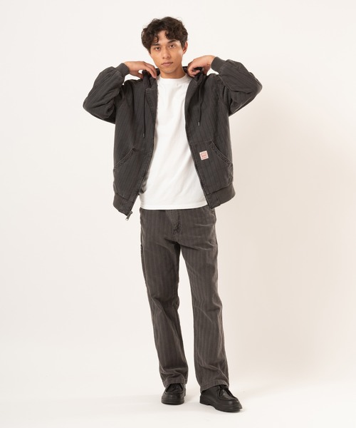 Levi's（リーバイス）の「Levi's/リーバイス WORKWEAR POTRERO デニム フーディー（パーカー・メンズ・ブラック・S/M/L/XL）」の7枚目の写真