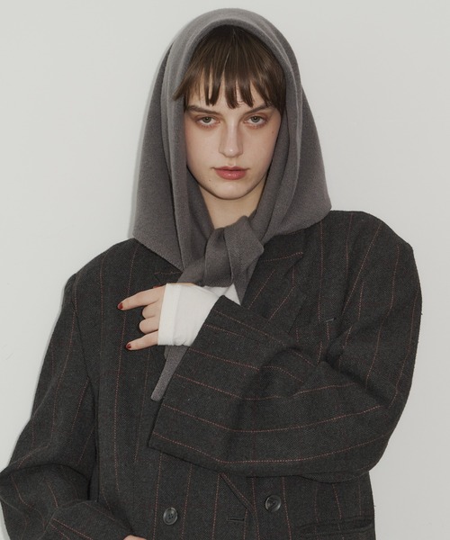 トライアングルニットスカーフ（バンダナ/スカーフ）｜room153（ルーム