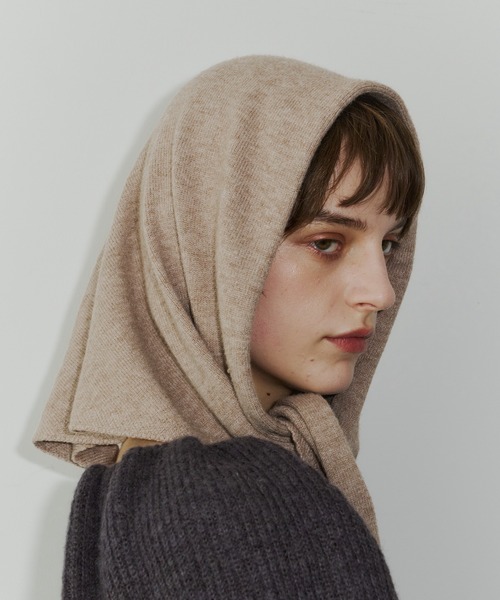 トライアングルニットスカーフ（バンダナ/スカーフ）｜room153（ルーム