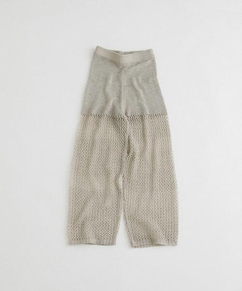 LAATO（ラート）の「tulle mesh knit pants（その他パンツ・レディース・ライトグレー/ブラック・FREE）」の7枚目の写真