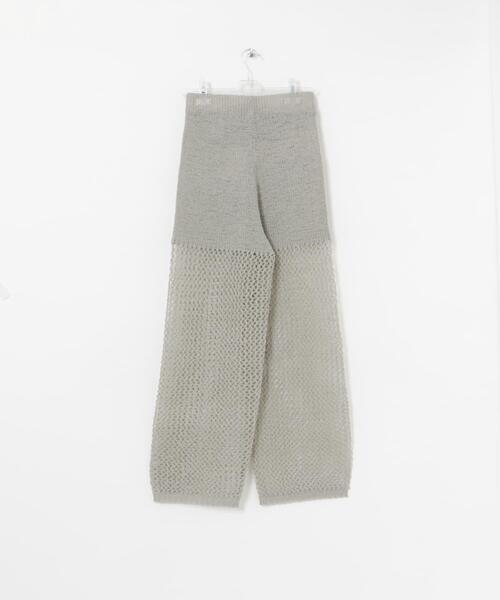 LAATO（ラート）の「tulle mesh knit pants（その他パンツ・レディース・ライトグレー/ブラック・FREE）」の13枚目の写真