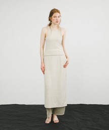 LAATO | tulle mesh knit pants(その他パンツ)