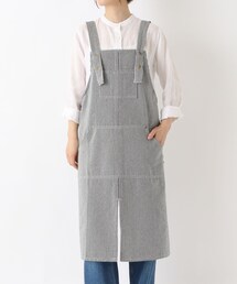 212 KITCHEN STORE（トゥワントゥキッチンストア）の「ヒッコリーストライプエプロン L BK ＜212Kオリジナル＞（エプロン）」