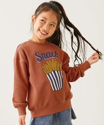 devirock（デビロック）の「デビラボ BOXシルエット プリントトレーナー（スウェット・キッズ）」