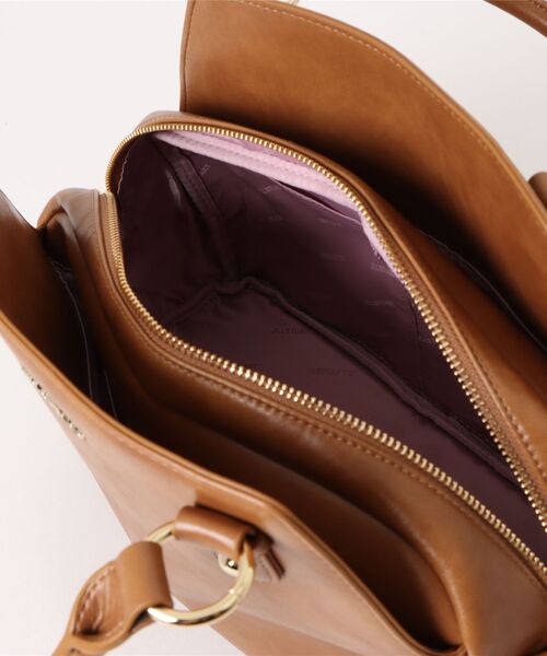 JILL STUART（ジルスチュアート）の「JILL STUART(ジル スチュアート)　ペコット　トート（トートバッグ・レディース・アイボリー/ブラック/キャメル・FREE）」の8枚目の写真