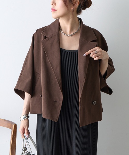 COLONY 2139（コロニートゥーワンスリーナイン）の「プリーツキャミワンピース（ワンピース・レディース・チャコールグレー/ブラウン/ブラック・FREE）」の6枚目の写真