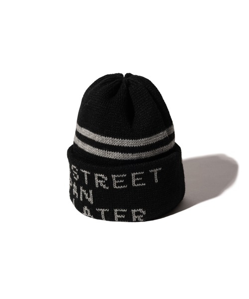 glamb（グラム）の「Lettering Knit Cap / レタリングニットキャップ（キャップ・メンズ・ブラック/ワイン・FREE）」の14枚目の写真