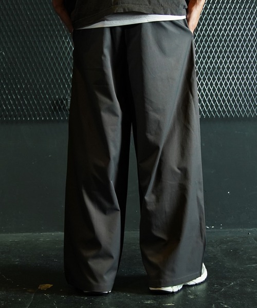 Beno（ビーノ）の「タックワイドスラックスパンツ（スラックス・メンズ・ブラック/グレー・MEDIUM/LARGE/X-LARGE）」の9枚目の写真