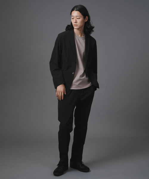 B.C STOCK（ベーセーストック）の「〈Breeze Func〉ブリーズファンク スリムジャケット（テーラードジャケット・メンズ・ブラック/チャコールグレー/ネイビー・MEDIUM/LARGE/X-LARGE）」の22枚目の写真