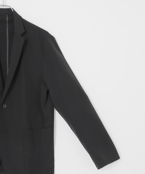 B.C STOCK（ベーセーストック）の「〈Breeze Func〉ブリーズファンク スリムジャケット（テーラードジャケット・メンズ・ブラック/チャコールグレー/ネイビー・MEDIUM/LARGE/X-LARGE）」の10枚目の写真