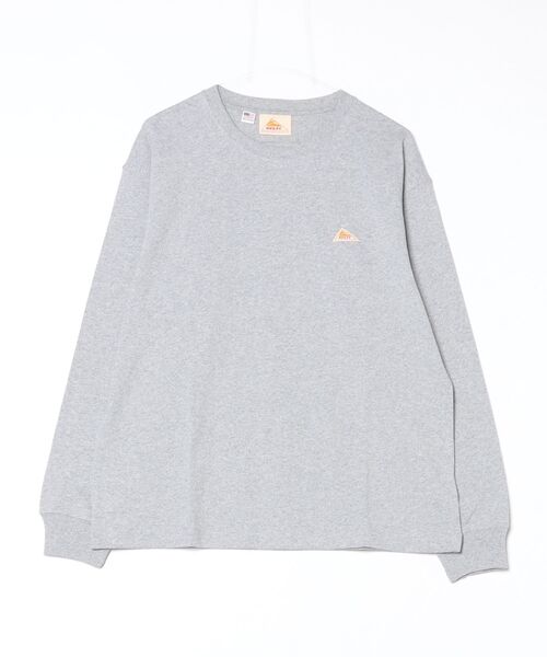 KELTY（ケルティ）の「バックタイポロゴ L/S Tシャツ（Tシャツ/カットソー・レディース・ネイビー/ベージュ/杢グレー/ホワイト/ブラック・S/L/XL/MEDIUM）」の4枚目の写真