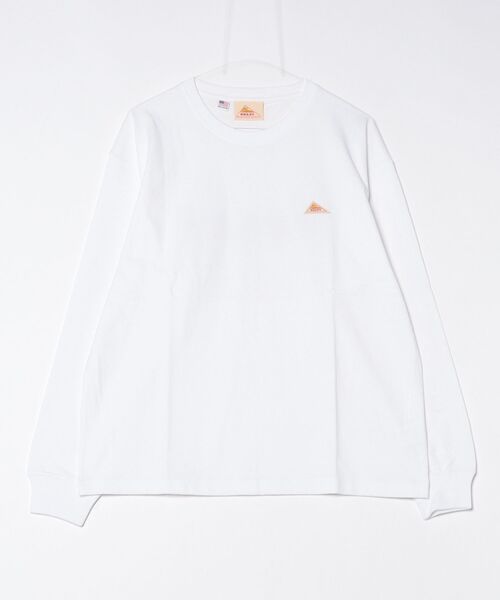 KELTY（ケルティ）の「バックタイポロゴ L/S Tシャツ（Tシャツ/カットソー・レディース・ネイビー/ベージュ/杢グレー/ホワイト/ブラック・S/L/XL/MEDIUM）」の2枚目の写真