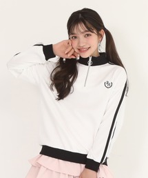 PINKHUNT（ピンクハント）の「PINKHUNT ピンクハント ハーフジップ ゆったりトレーナー 0875K（スウェット・キッズ）」