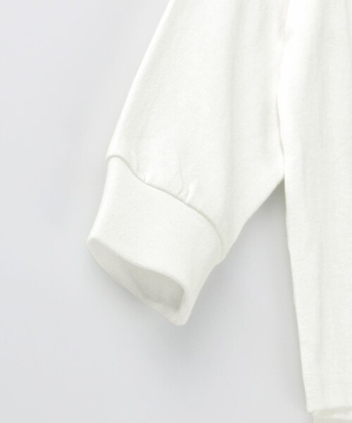 DRC branshes(ディーアールシーブランシェス)の「【WEB限定/DRC】オーバーサイズ無地長袖Tシャツ(Tシャツ/カットソー・キッズ・ブラック/オフホワイト/ピンク/カラフル/ブラウン/グリーン/ブルーグレー/マスタード・120/150/100/140/110/130)」の10枚目の写真