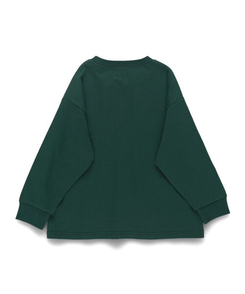 DRC branshes(ディーアールシーブランシェス)の「【WEB限定/DRC】オーバーサイズ無地長袖Tシャツ(Tシャツ/カットソー・キッズ・ブラック/オフホワイト/ピンク/カラフル/ブラウン/グリーン/ブルーグレー/マスタード・120/150/100/140/110/130)」の17枚目の写真