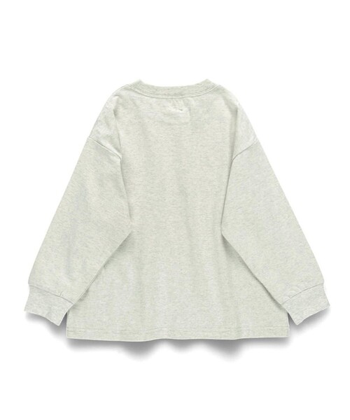 DRC branshes(ディーアールシーブランシェス)の「【WEB限定/DRC】オーバーサイズ無地長袖Tシャツ(Tシャツ/カットソー・キッズ・ブラック/オフホワイト/ピンク/カラフル/ブラウン/グリーン/ブルーグレー/マスタード・120/150/100/140/110/130)」の21枚目の写真