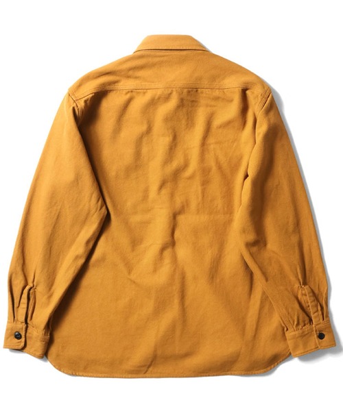 HOUSTON（ヒューストン）の「HOUSTON ソリッドビエラシャツ（シャツ/ブラウス・メンズ・マスタード/オリーブ/オフホワイト/ネイビー/ブラック/グレー・XX-LARGE/X-LARGE/MEDIUM/LARGE）」の7枚目の写真