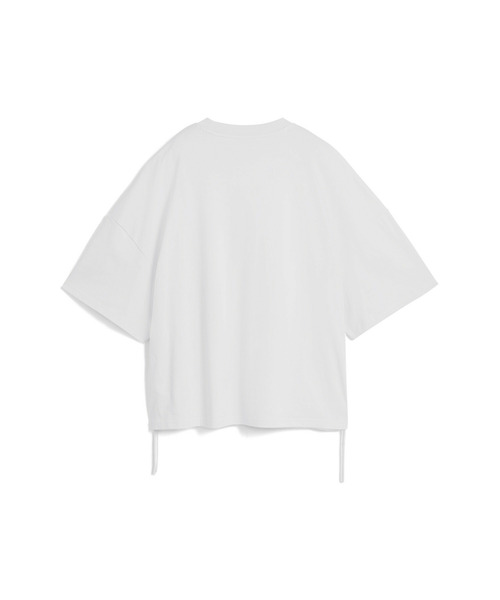 PUMA(プーマ)の「PUMA プーマ ウィメンズ デア トゥ オーバーサイズド ルーシュド 半袖 Tシャ(Tシャツ/カットソー・レディース・ホワイト/ブラック・LARGE/X-LARGE/SMALL/MEDIUM)」の10枚目の写真